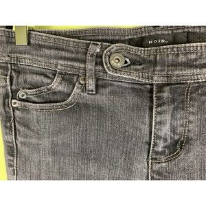 NIOR Jeans Women’s Size 2 Gray Denim Dark Wash Cotton Pockets Stretch